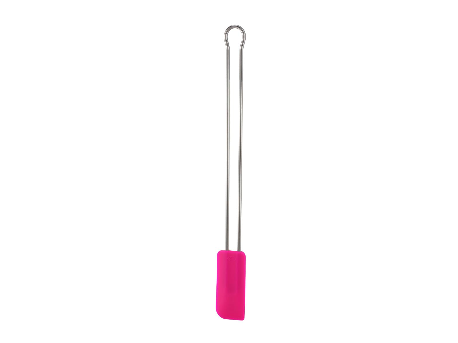 RÖSLE Pink Charity Edition Dough Scraper Silicone, 26 cm, Narrow, Stainless Steel 18/10, -30°C to +230°C, Dishwasher Safe