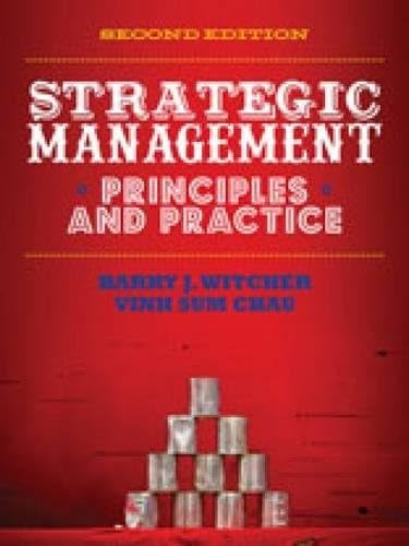 Strategic Management: Principles & Practice