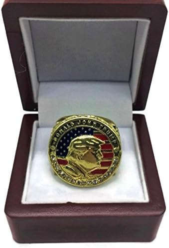 DONALD TRUMP CUSTOM MADE RING SIZE 11 W/.BOX PRE-ORDER