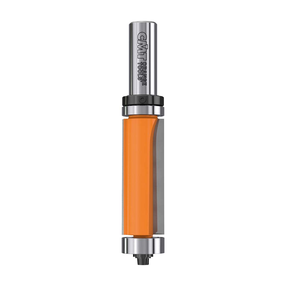 CMT 806.690.11B Flush Trim Bit with Double Bearing, 2-Inch Cutting Length, 1/2-Inch Shank, shk 1/2 | d 3/4 | cl 2 | ol 4-5/16