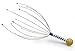 Telescopic Back Scratchers & Hand Held Scalp Head Massagers Kit by Divine Light(3 Pieces of Back Scratchers & 2 Pieces of Head Massagers)