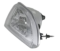 TRQ 2 Piece Headlight Assembly Set Halogen Driver