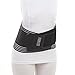 FINALIST Lumbar Support Belt - Adjustable Back Brace - Coolness - Instant Lower Back Pain Relief for Men and Women (L)