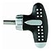 Bahco 808050TS Ratchet Bit Screwdriver T-Handle Stubby