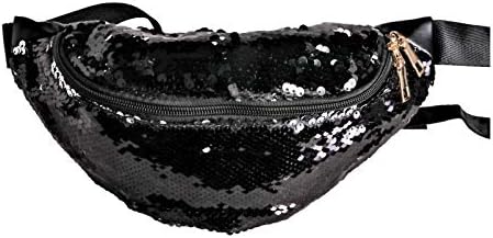 sequins fanny pack