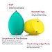 Gedone 5 Pcs Makeup Sponge Set Beauty Foundation Blending Sponge, Flawless for Liquid, Cream, and Powder, Multi-colored Makeup Sponges
