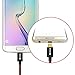 SAMAR Micro USB Cable – Extremely Durable Nylon Braided 1.5m / 4.9ft High Speed Cable with Gold Plated connectors for Samsung, HTC, Microsoft, Nokia, Sony, Kindle and More – with Lifetime Warranty