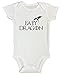Newborn Onesie Game Of Thrones Kids Shirt “Baby Dragon” - Funny Threadz, 3-6 Months, White