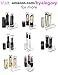 byAlegory Acrylic Makeup Brush Organizer 24 Space Storage w/ Deep Slots For Cosmetic Beauty Brushes Refillable Container - Pink Clear