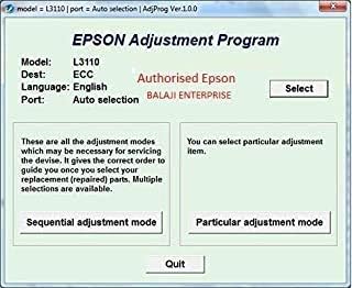 epson l1130 resetter