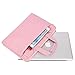 MOSISO Polyester Shoulder Bag with Storage Pockets Compatible 13-13.3 Inch Laptop, Pure Light Pink