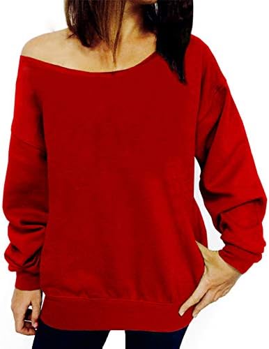 women's off the shoulder sweatshirts
