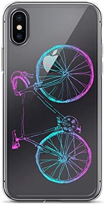 iPhone XR Pure Clear Case Transparent Cases Cover Vintage Ride Your Bike Cycling Triathlon G004072 Crystal Clear