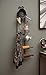 IMAX Towel/Wine Rack, Brown