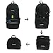modase Large 35L Travel Backpack Durable Travel Hiking Backpack Daypack - Water Resistant Lightweight Packable Backpack