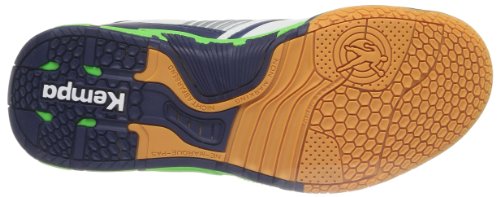 Kempa Men's Tornado Xl Handball Shoes 37-39 Eu (3.5 Herren Uk) White White (White/Marine/Fluo Green 02) - Thumbnail 3
