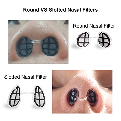 WoodyKnows Ultra Breathable Nasal Mask, Allergy Relief, Reduce Pollen (Round Nostrils, L(3 Frames)) - Thumbnail 3