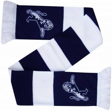 MillwallHDmirrorR Traditional Design Millwall FC Bar Scarf (100% Acrylic)