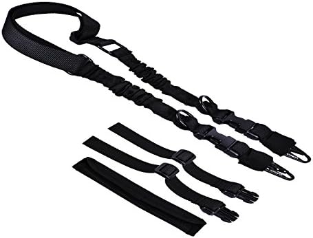 Virkech 2 Pointer Rifle Sling Adjustable Slings 34"-48" Black