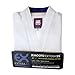 MOOTO WTF Extera S5 Taekwondo Uniform Kukkiwon Korea Dobok with Special Fabric (White V-Neck, 180(US4)(5.90~6.20ft or 180-189cm))