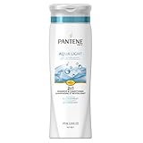Pantene Pro-V Aqua Light 2in1 Shampoo + Conditioner 12.6 Fluid Ounce (Pack of 2) (packaging may vary)
