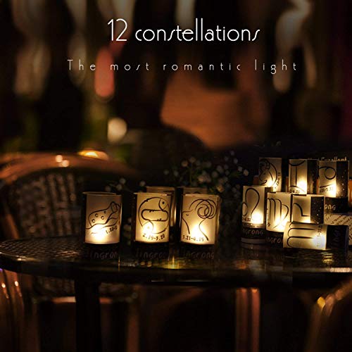 image for Jingrong Tea Lights, Flameless LED Tea Lights Candles with Remote Cont