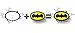 3DLightFX Warner Bros DC Comics Batman Emblem Logo 3D Deco Light