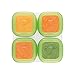 OXO Tot Baby Blocks Freezer Storage Containers 4-Ounce, Set of 8, Clear