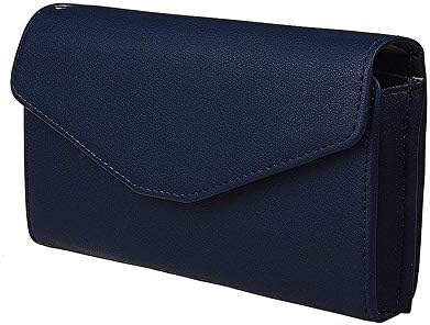 Women's Large Capacity Envelope Wristlet Passport Phone Holder Clutch Wallet