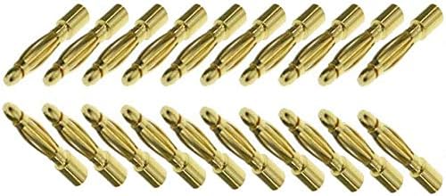 FLY RC 20 works Gold-Plated 2.0mm 2mm Male Female Banana Plug Bullet Connector for ESC Motor Lipo Battery - Image 4