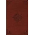 ESV Large Print Value Thinline Bible (TruTone, Tan, Ornament Design)
