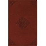 ESV Large Print Value Thinline Bible (TruTone, Tan, Ornament Design)