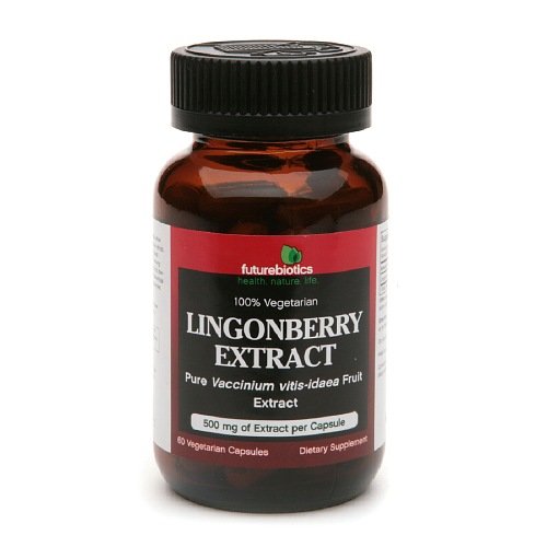 Futurebiotics Lingonberry Extract 500 mg, Veggie Capsules 60 ea