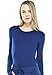 Cherokee Infinity Long Sleeve Underscrub Knit Tee, 2XL, Galaxy Blue
