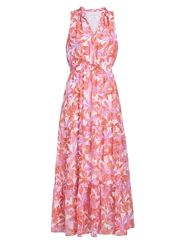 Gina Bacconi Women's Summer Dress Cocktail, Coral, S