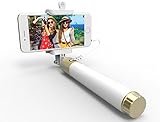 Selfie Stick, PerfectDay U-Shape Self-portrait Monopod Extendable Selfie Stick w/ built-in Remote for iPhone 6s, iPhone 6, iPhone 5S/ 5, Samsung Galaxy S6 S5, Android