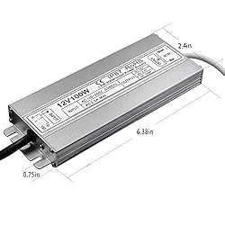 LED Driver Waterproof IP67 Power Supply 100W 12V DC