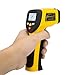 Dual Laser Infrared Thermometer AVANTEK -58 ºF~1562 ºF (-50 ºC~850 ºC), Non-Contact Digital IR Temperature Gun, Emissivity Adjustable & MAX/MIN/DIF/AVG Modes with Temperature Alarm