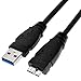 Mediabridge USB 3.0 - Micro-USB to USB Cable (4 Feet) - SuperSpeed A Male to Micro B