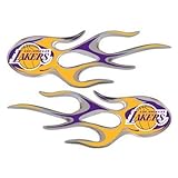 NBA Los Angeles Lakers Micro Flame Auto Emblems, Licensed Product