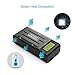 POWEROWL Universal Battery Charger for AA, AAA, C, D, 9V Ni-MH Ni-CD Rechargeable Batteries with Ultra LCD Screen
