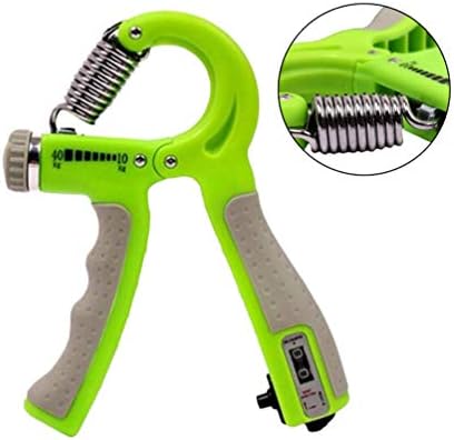 LIFEZONNY Hand Power Grip Power Fitness Adjustable Resistance Hand Gripper Hand Power Grip Exerciser Hand Squeezer Trainer Finger Strengthener Grip
