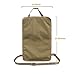 OneTigris Car Seat Back Organizer, Tactical MOLLE Panel Cover Protector, Universal Car Seat Panel Storage Organizer for Vehicles Trucks Cars for Modular Storage & Display (Coyote Brown - 14