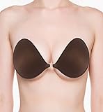 NuBra Feather-Lite Super Light Adhesive Bra (E, Chocolate)