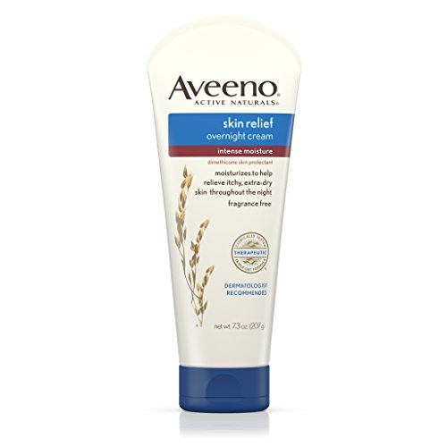 Aveeno Skin Relief Intense Moisture Overnight Cream, 7.3 Oz