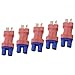 iParaAiluRy 5Pcs EC3 Female Connector Adapter - Deans Style EC3 Female to T Male Plug Plug for Lipo Battery