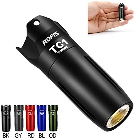 Rofis TC1 Mini EDC CREE XP-G3 LED Flashlight + 10180 Li-ion Rechargeable Battery