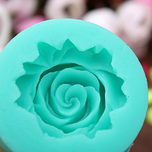 3D Silicone Rose Fondant Mold Pasrty Cake Decorating Mould Baking Tool Bakeware by DOM