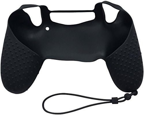 Black Playstation 4 Controller Silicone Wrist Strap Cover