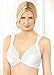 Glamorise Full Figure Plus Size Wonderwire Front-Closure Bra Underwire #1245 White